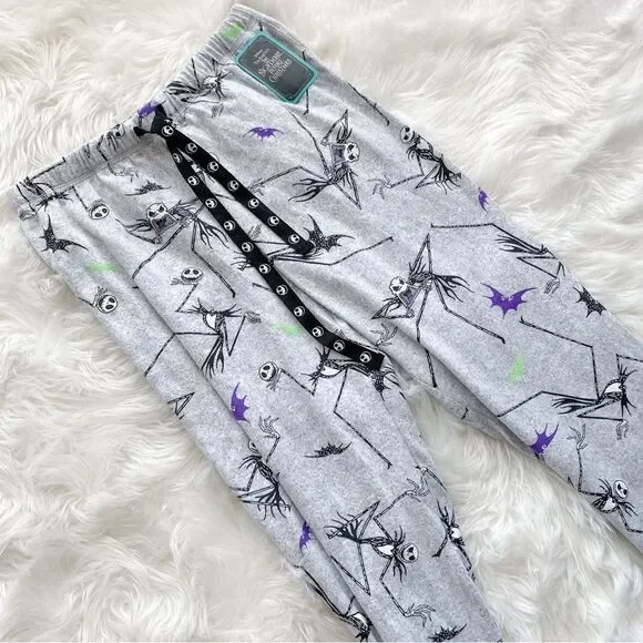 Disney Nightmare Before Christmas Jack Skellington Lounge Pants - Picture 2 of 3